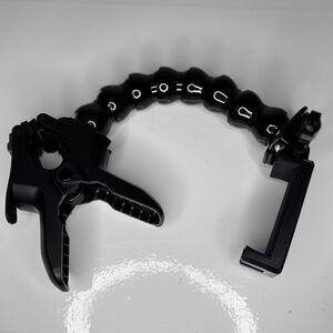 Black Flexible Phone Camera Mount
